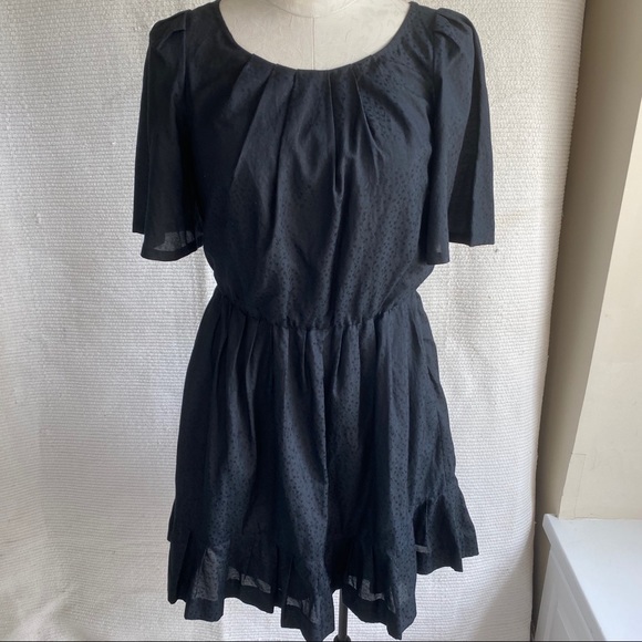 3.1 Phillip Lim S Prairie Print Dress Floral Black - Picture 2 of 8